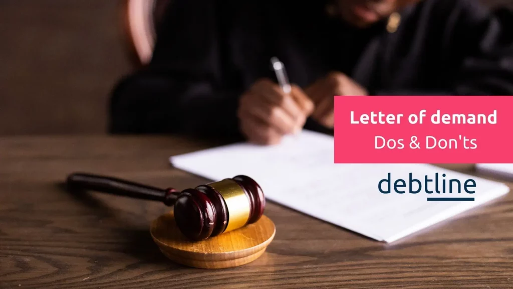 letter of demand